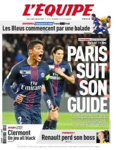 L'equipe du Jeudi 12 Janvier 2017