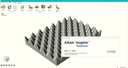 Altair Inspire PolyFoam 2022.1.1