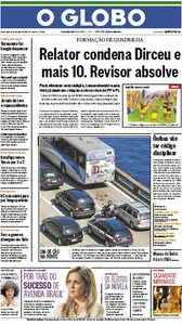 Jornal O Globo - 19 de outubro de 2012 - Sexta