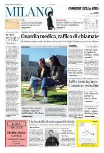 Corriere della Sera Milano - 15 Novembre 2017