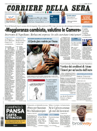 Il Corriere della Sera (07-05-11)