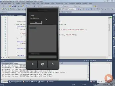 Pluralsight: Introduction to PhoneGap