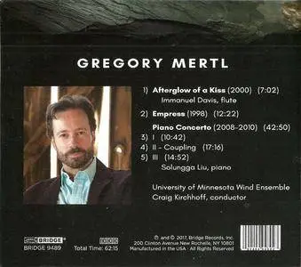 Gregory Mertl - Afterglow Of A Kiss • Empress • Piano Concerto (2017) {Bridge}