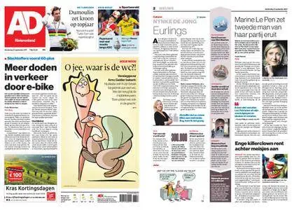 Algemeen Dagblad - Rivierenland – 21 september 2017