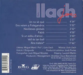 Lluis Llach - Jocs (2002)