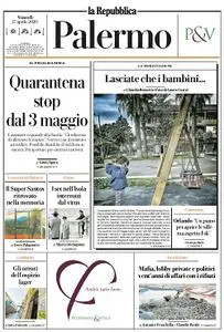 la Repubblica Palermo - 17 Aprile 2020