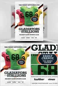 Flyer Template - American Football 4