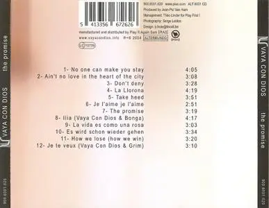 Vaya Con Dios - The Promise (2004)