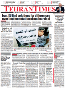 Tehran Times, 12. January 2014