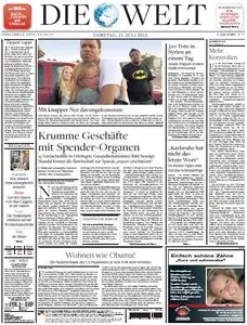 Die Welt vom 21 Juli 2012