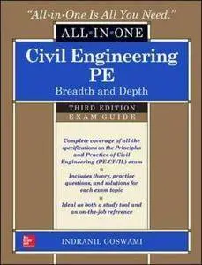 Civil Engineering All-In-One PE Exam Guide: Breadth and Depth, Third Edition