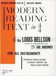 Modern Reading Text in 4/4 For All Instruments by Louis Bellson