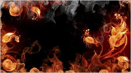 Beautiful Fire HD Wallpaper 
