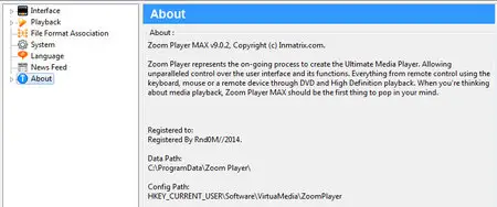 Zoom Player MAX 9.0.2 + Portable