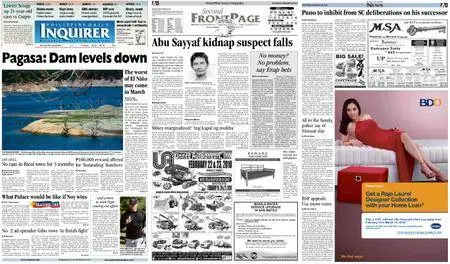 Philippine Daily Inquirer – February 20, 2010