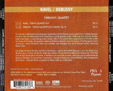 Párkányí Quartet - Ravel, Debussy: String Quartets (2004)