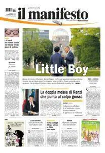 il Manifesto - 28 Maggio 2016