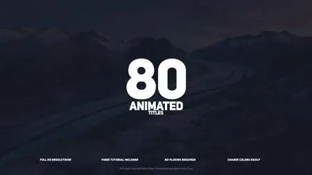 Titles - Project for After Effects (VideoHive)