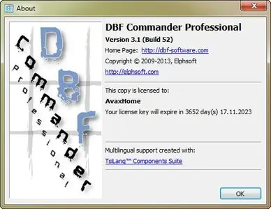 DBF Commander Professional 3.1 Build 52