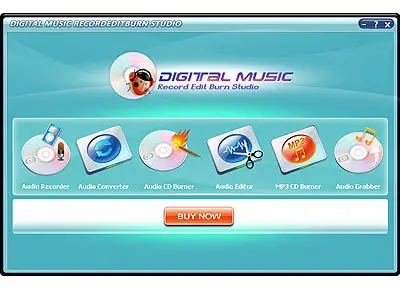 Digital Music Record Edit Burn Studio 7.5.0.92
