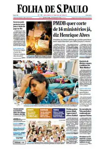 Jornal Folha de São Paulo - 18 de julho de 2013 - Quinta