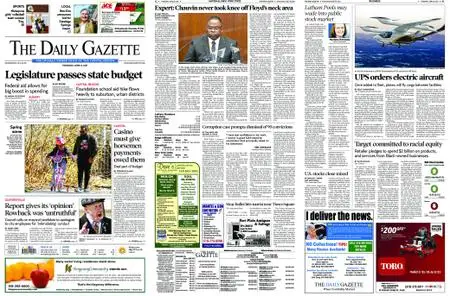 The Daily Gazette – April 08, 2021
