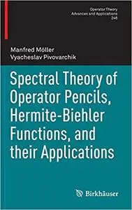 Spectral Theory of Operator Pencils, Hermite-Biehler Functions, and their Applications