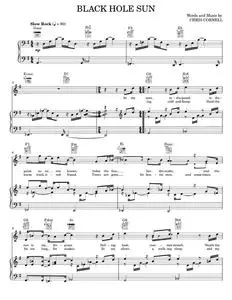Black hole sun - Soundgarden (Piano-Vocal-Guitar)