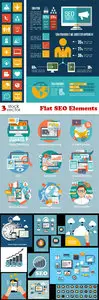 Vectors - Flat SEO Elements