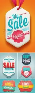 Premium Quality Sale Tags Vector