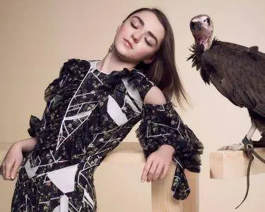 Maisie Williams by Jasper Abels for InStyle UK April 2016