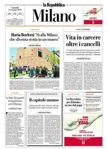 la Repubblica Milano – 24 maggio 2019