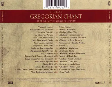 The Best Gregorian Chant Album In The World... Ever! (2004) 2CDs