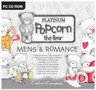 Platinum Popcorn The Bear: Mens and Romance by Crafter's Companion