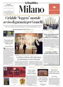 la Repubblica Milano - 28 Dicembre 2023
