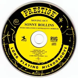 Sonny Rollins with Thelonious Monk & Kenny Dorham - Moving Out (1954) {2009 Prestige RVG Remasters Series}