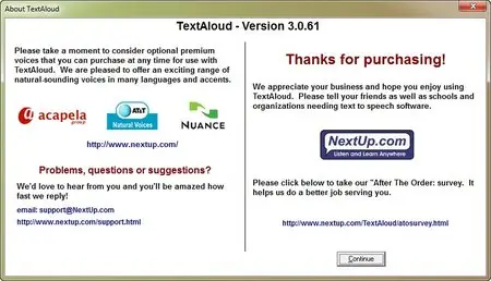 NextUp TextAloud 3.0.61