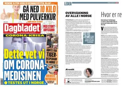 Dagbladet – 31. mars 2020