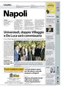 la Repubblica Napoli - 13 Luglio 2018