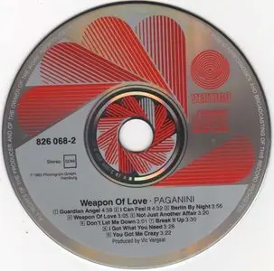 Paganini ‎– Weapon Of Love (1985)