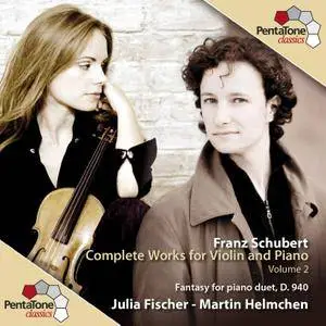 Julia Fischer, Martin Helmchen - Schubert: Complete Works for Violin & Piano, Vol. 2 (2010) [Official Digital Download 24/96]