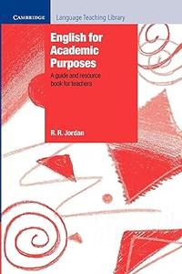 English for Academic Purposes: A Guide and Resource Book for Teachers