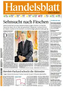 Das Handelsblatt vom 21 November 2012