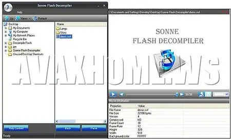 Sonne Flash Decompiler v5.0.2.0012