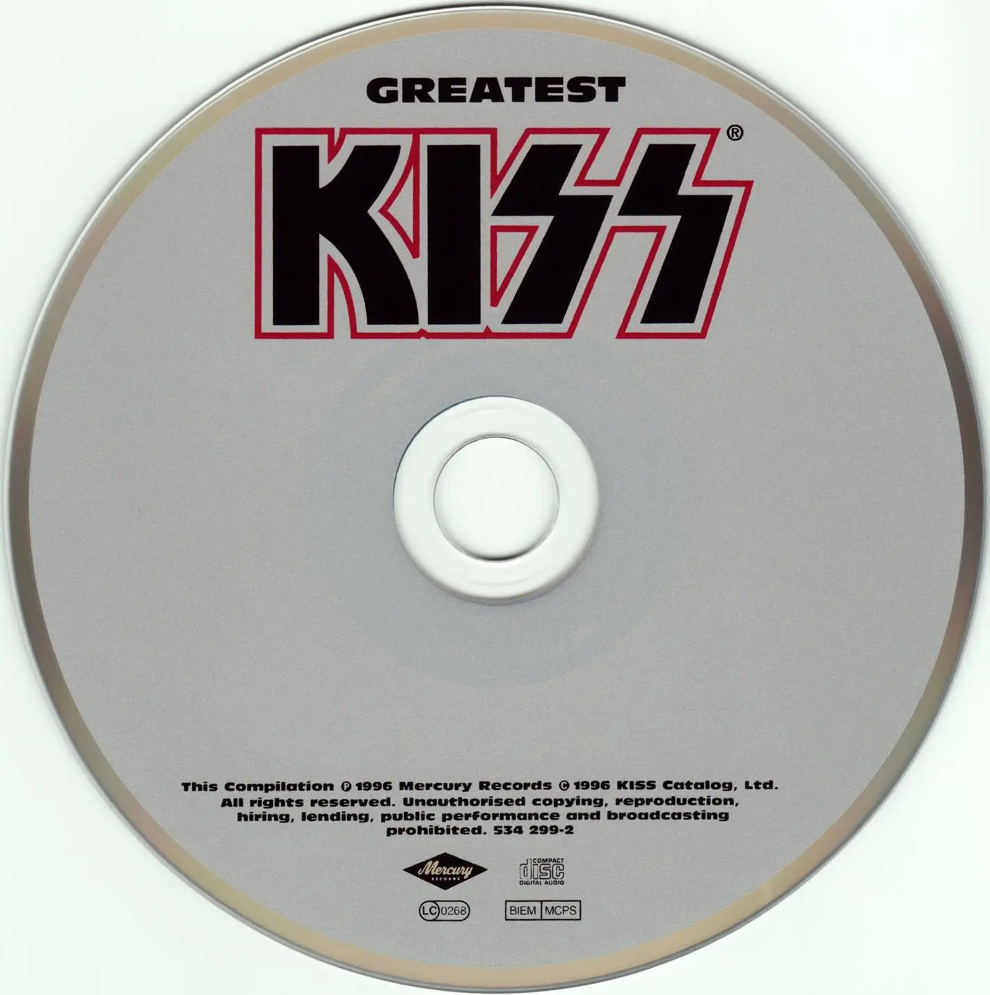 Kiss Greatest Kiss 1996 [european 20 Track Version] Avaxhome