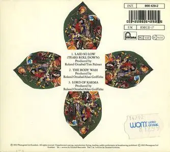 Tears For Fears - Laid So Low (Tears Roll Down) (UK CD5) (1992) {Fontana}