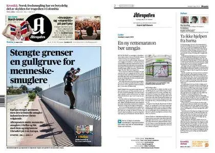 Aftenposten – 06. august 2018