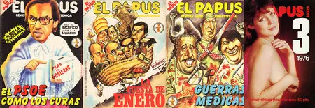 El Papus #450, #453, #455, Extra #3 (1976)