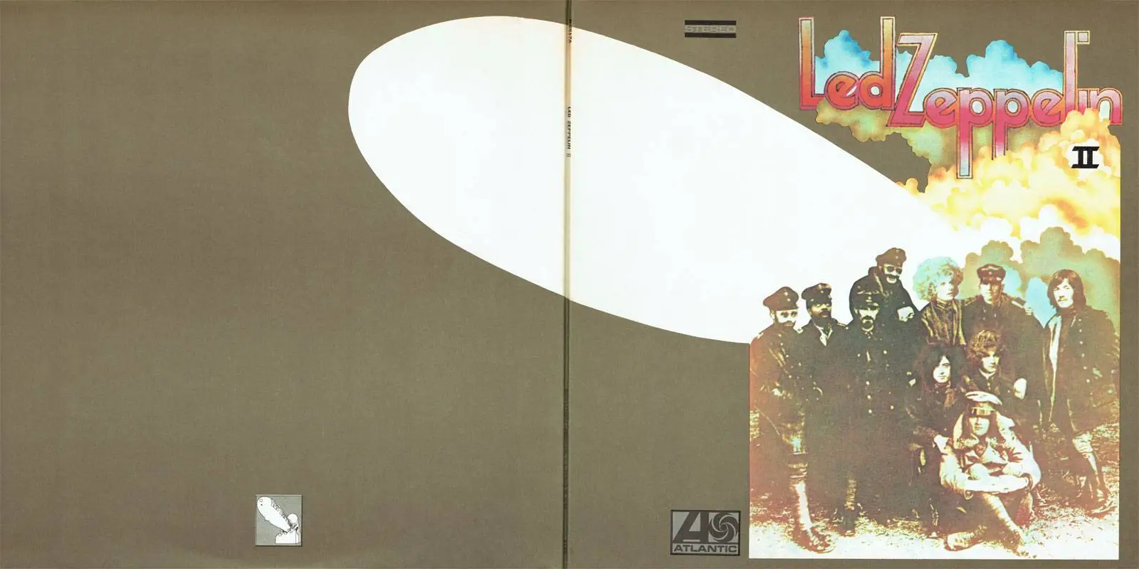 1969 Led Zeppelin II обложка