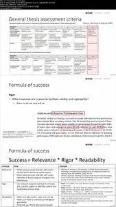 Ultimate thesis guidelines